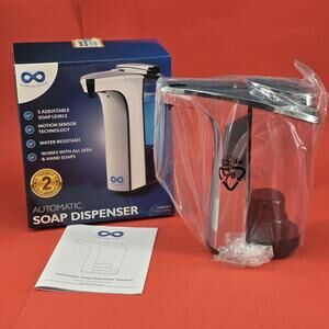 Everlasting Comfort Automatic Soap Dispenser Touchless, No Drip Hand Soap & Dish